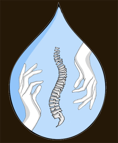 Ostéopathie aquatique lyon Bérengère rannou